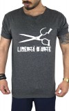 Liberta Scissor Dark Grey Tshirt