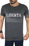 Meaning Liberta Dark Grey Tshirt