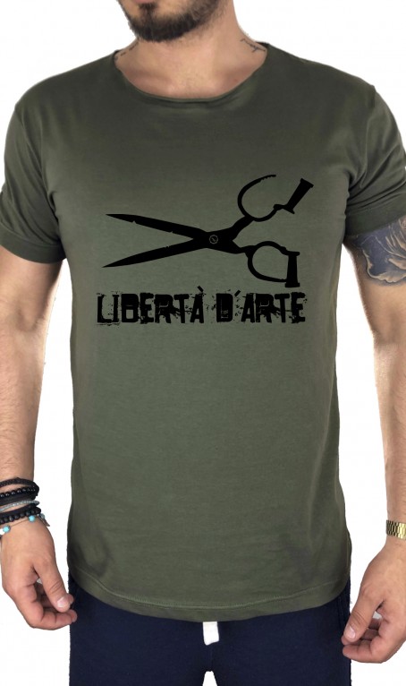 Liberta Scissor Oil Tshirt