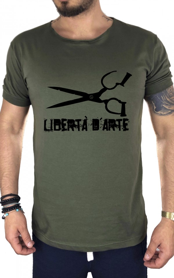 Liberta Scissor Oil Tshirt